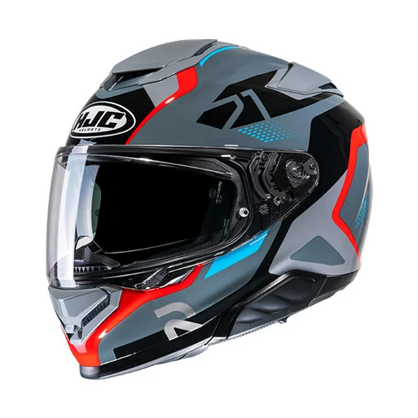 Casco Hjc Rpha 71 Hapel Gris Negro Rojo Azul |12622106|