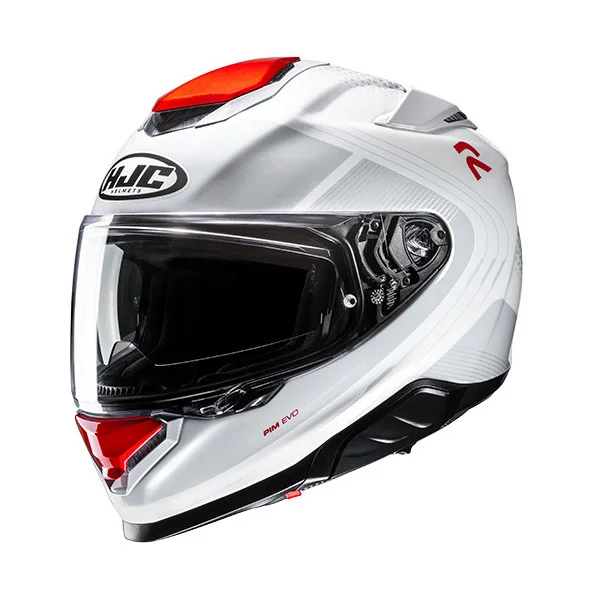 Casco Hjc Rpha 71 Frepe Blanco Gris Rojo |12670105|